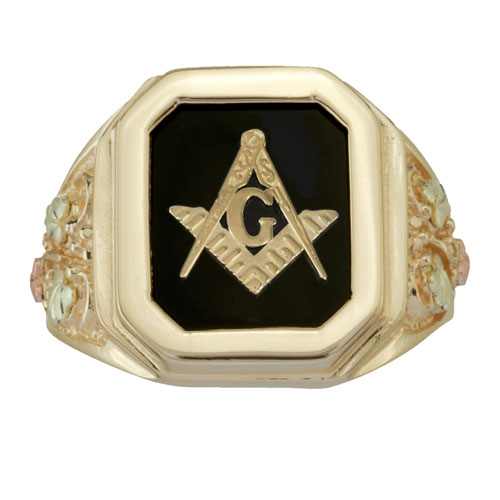 4 gold masonic ring
